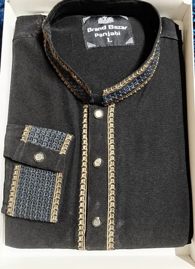 Premium Panjabi | Celebrate in Style — ADISOM Men — detail shot
