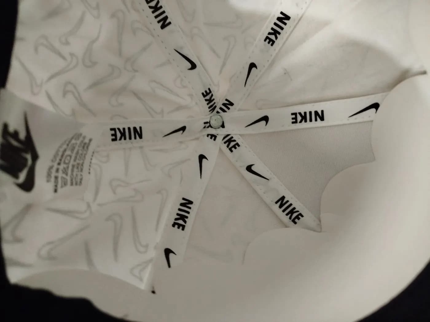 NIKE INSPIRED PREMIUM 100% COTTON BASEBALL CAP — back view