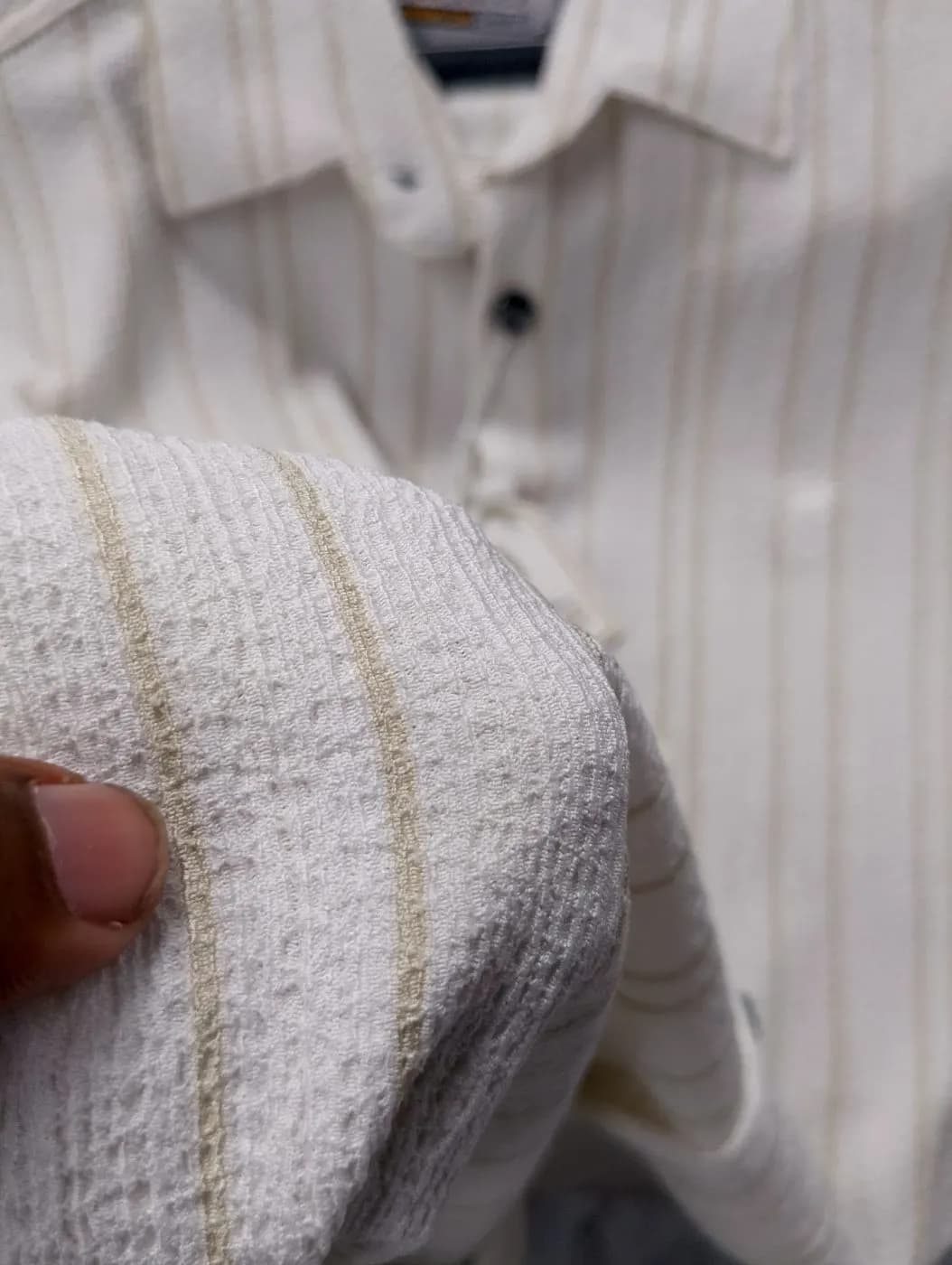 ✨ Premium Men's Casual Shirt | Stylish, Comfortable & Perfect for Every Occasion ✨ — fabric close-up