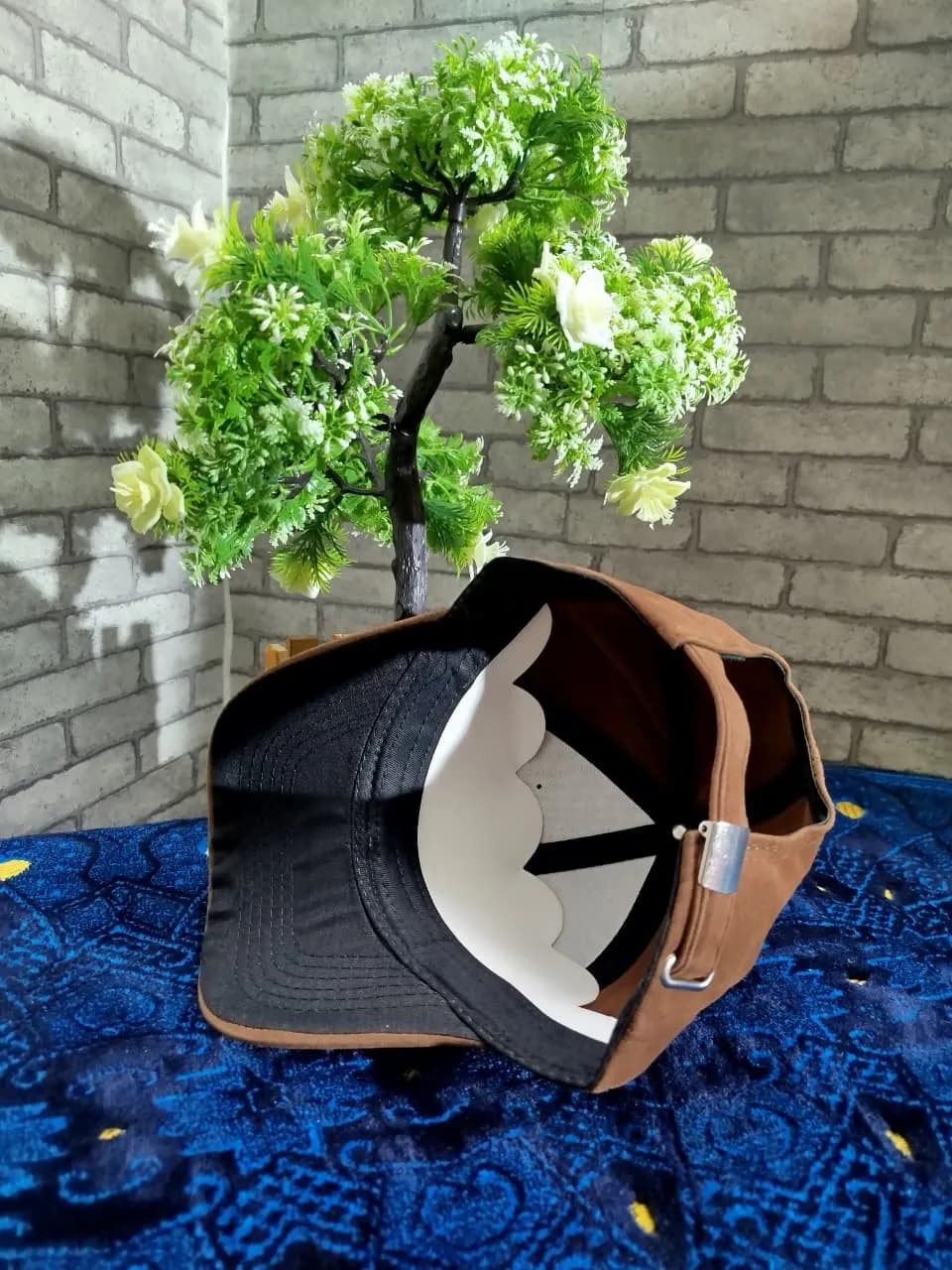 Premium suede Fabric Cap। ADISOM — side view