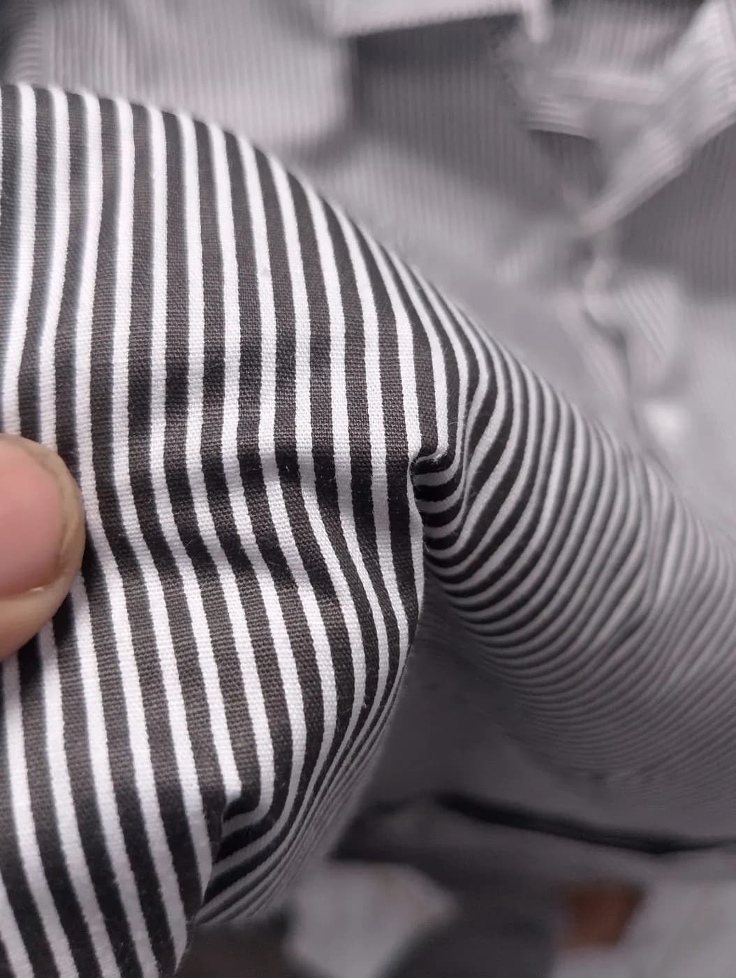 Premium Old Money Full Sleeve Stripe Shirt | Timeless Luxury Collection by ADISOM Men — side view