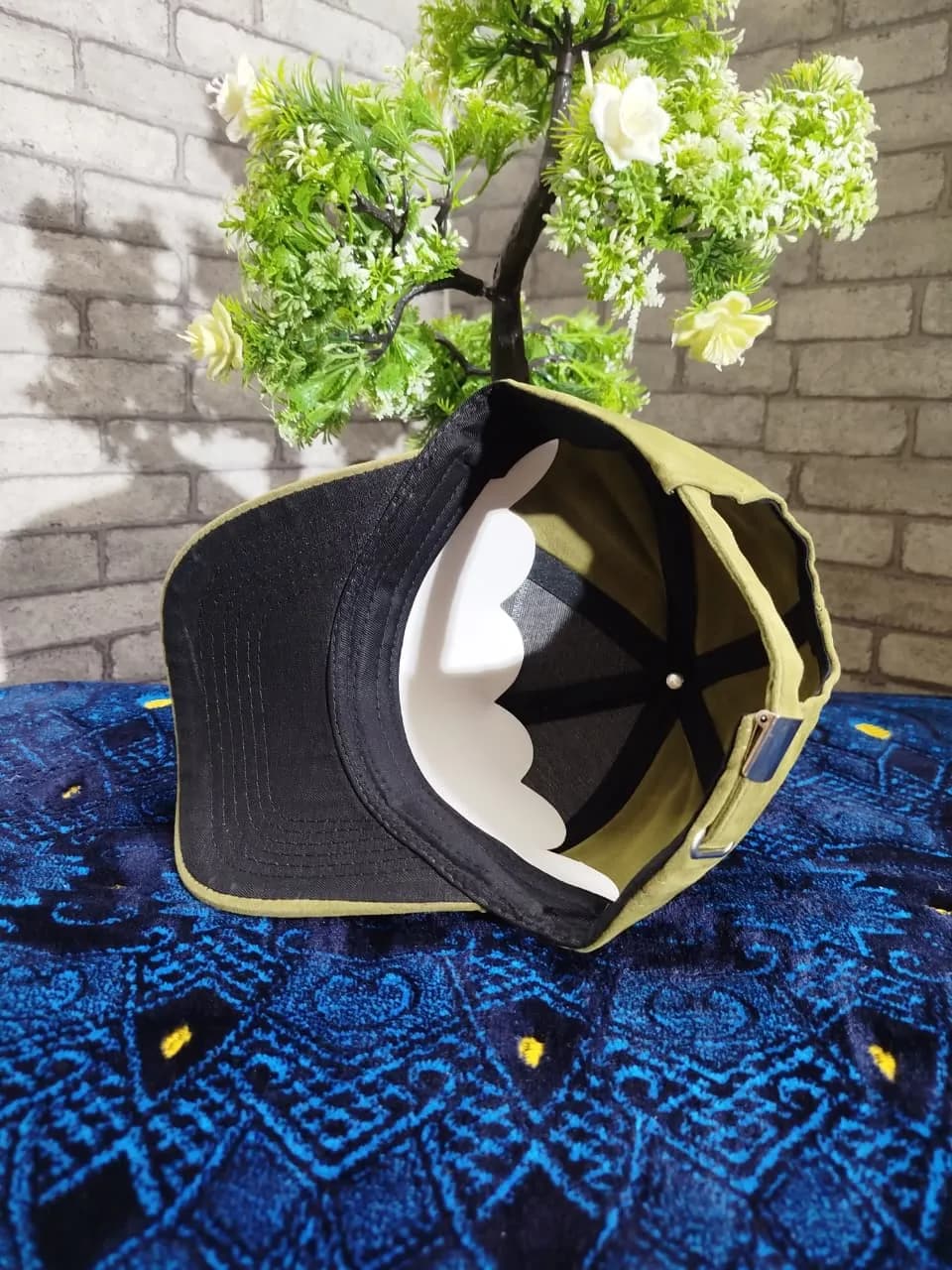 Premium suede Fabric Cap। ADISOM — side view