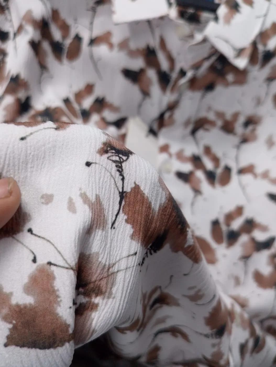 Premium Zafran Fabric Full Sleeve Printed Shirt | Elegant Comfort by ADISOM Men — side view