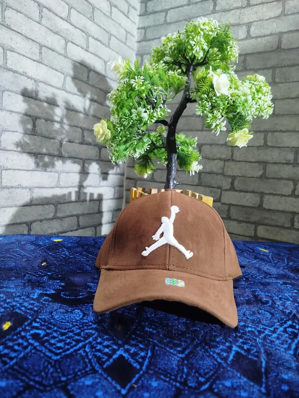 Premium suede Fabric Cap। ADISOM — back view