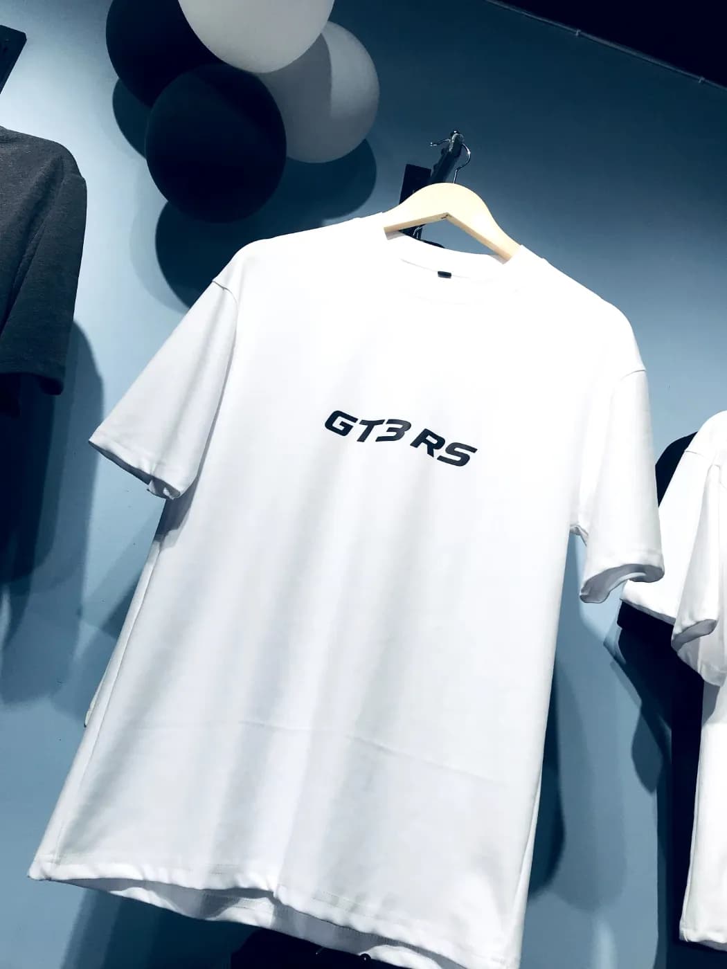GT3RS Drop Shoulder T-Shirt | White — Savageon Bangladesh