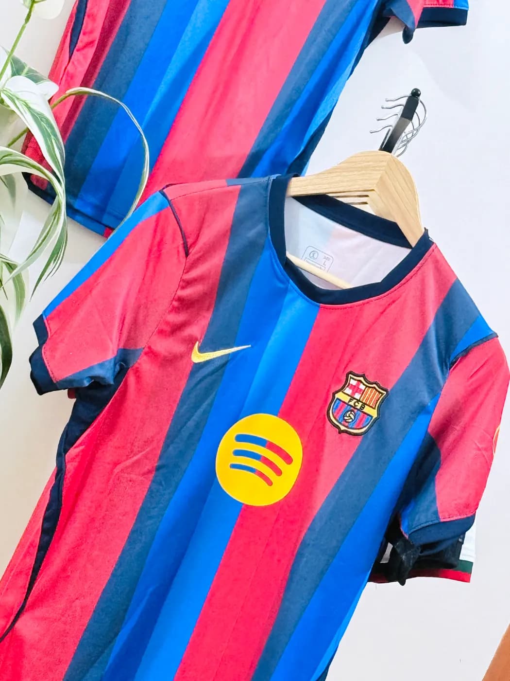FC Barcelona Home Jersey Men — detail shot