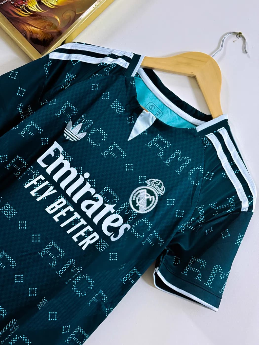 Real Madrid 2026/27 Away Jersey — detail shot