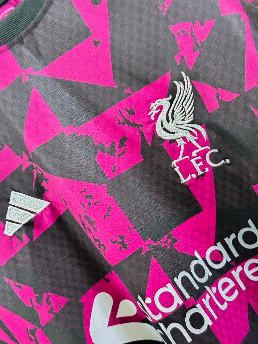 Liverpool FC 2026/27 Away Jersey — detail shot