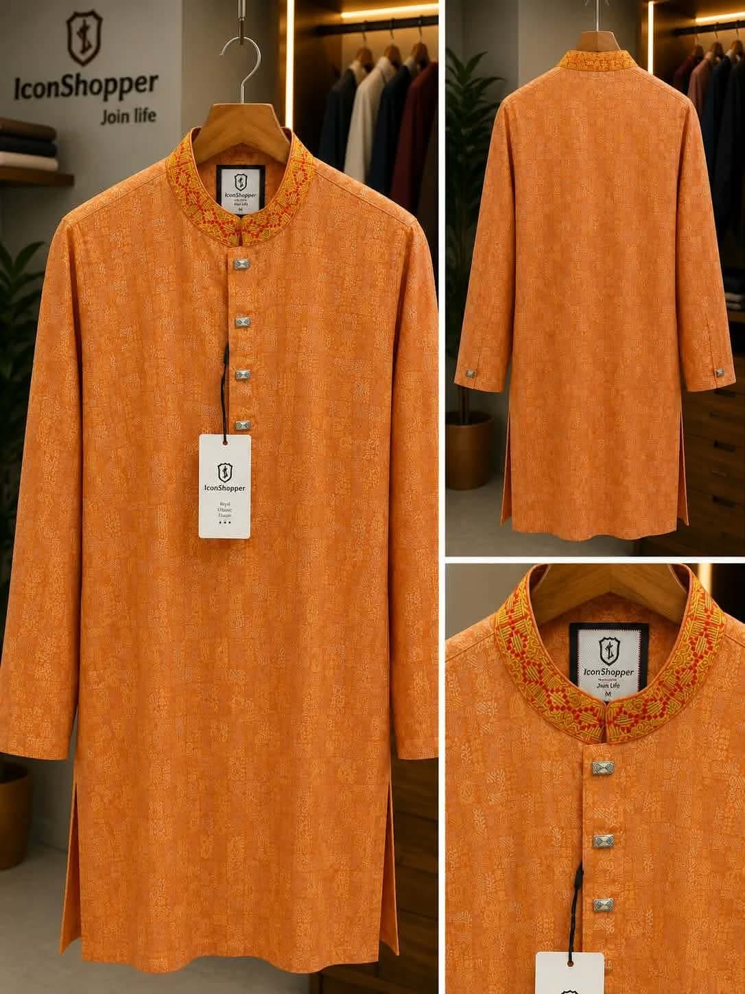 Royal Orange Panjabi