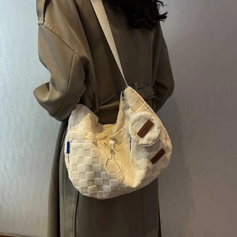 Women's Woven Crossbody Sling Bag – Cream — Savageon Bangladesh