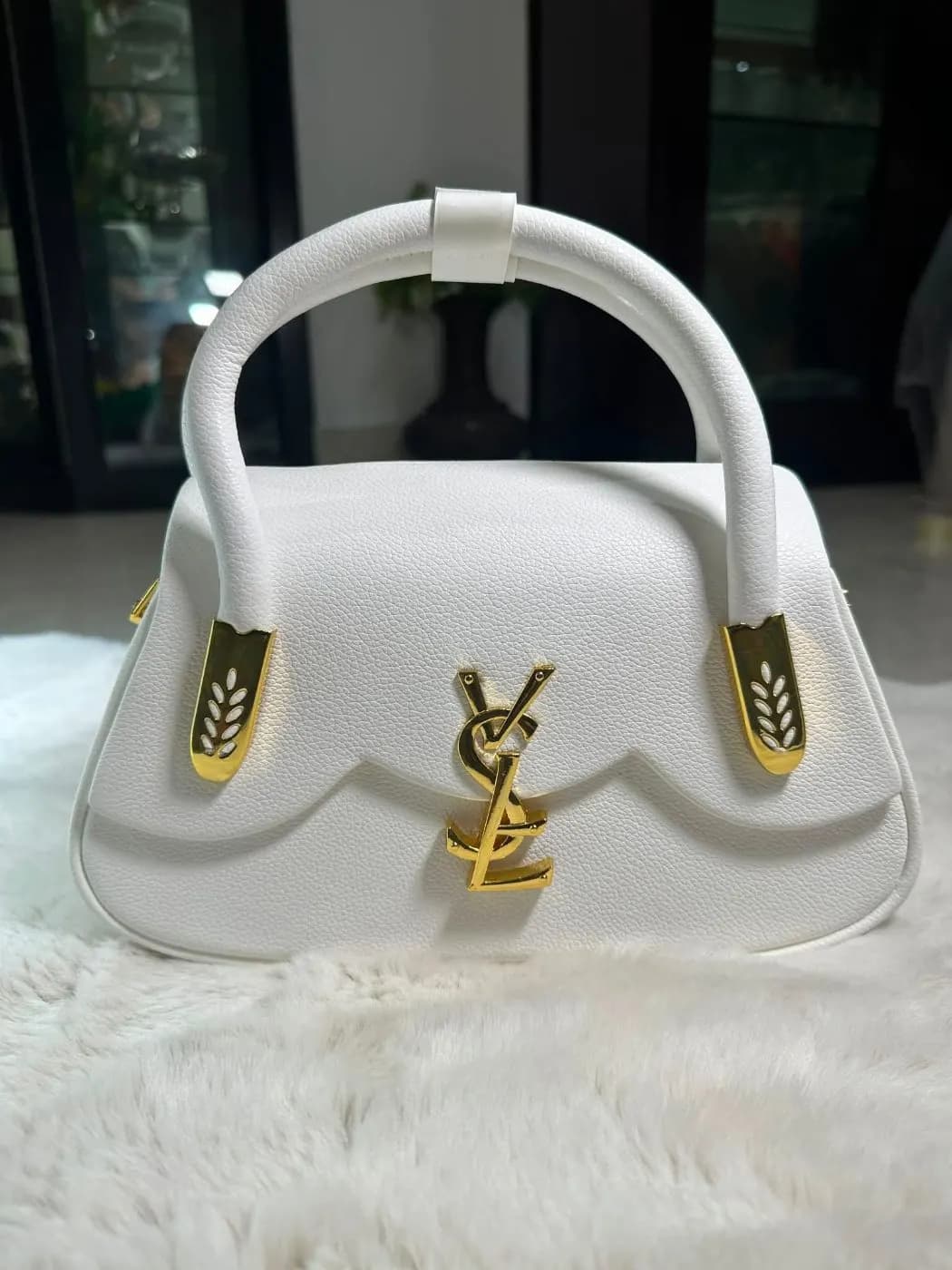 Women's Premium Luxury Handbag – White — Savageon Bangladesh