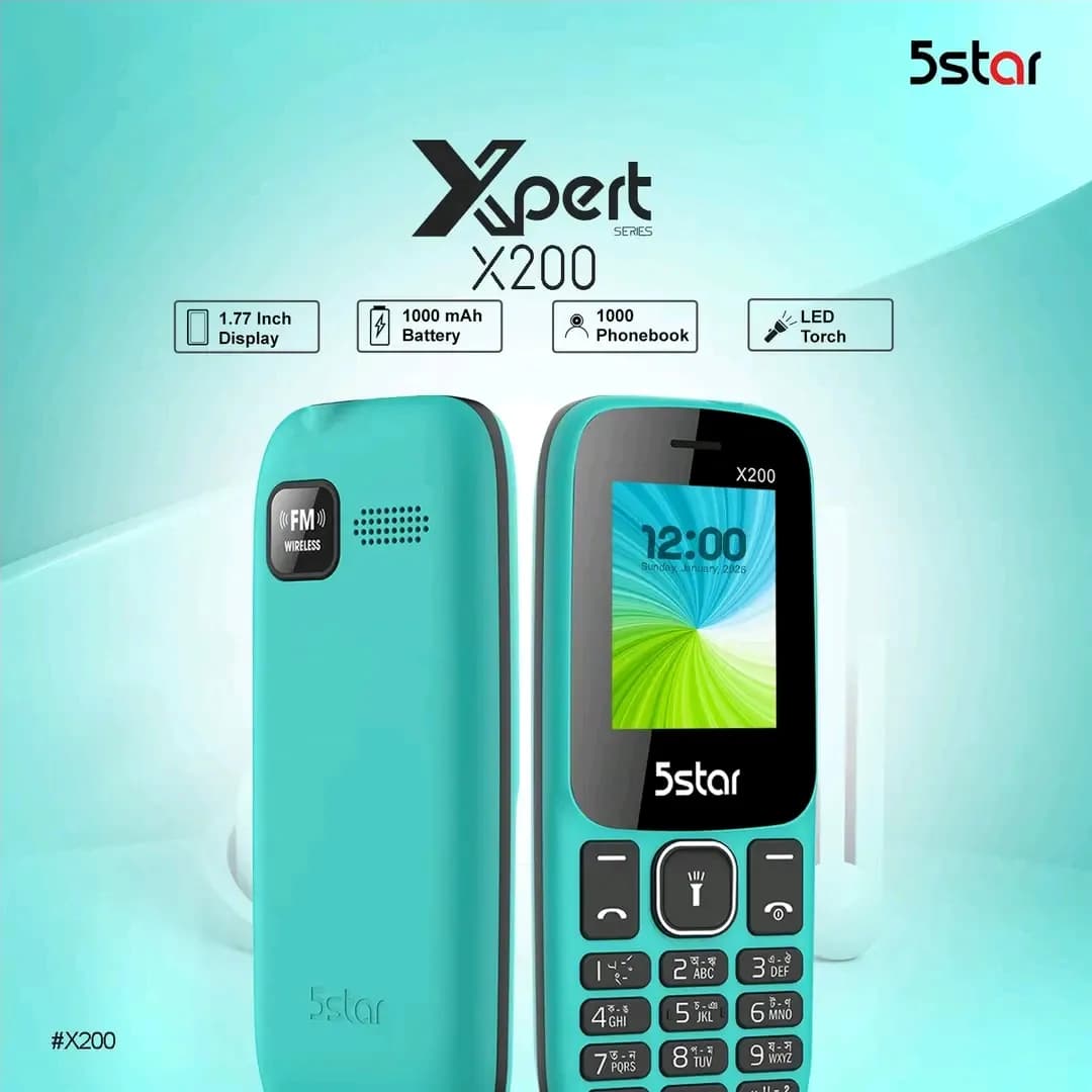 Mobile Phone - 5star X200 Feature Phone - Dual SIM — Savageon Bangladesh