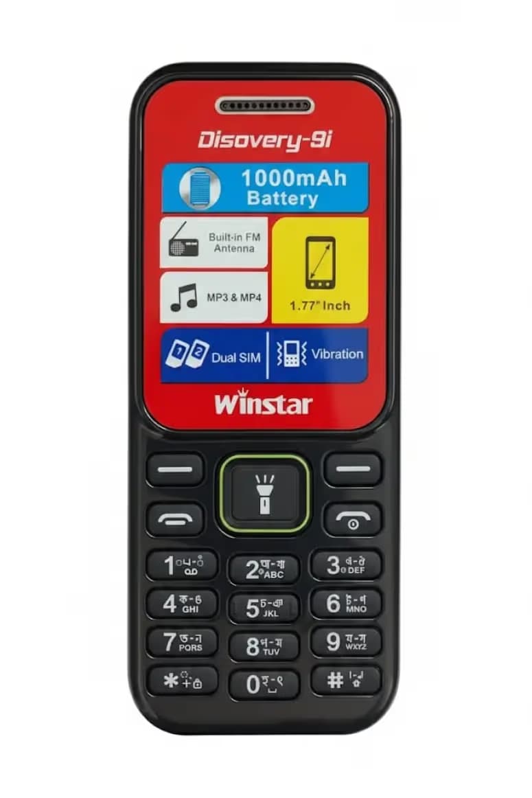Mobile Phone - Winstar Discovery-9i Dual Sim - MTK Chipset - Feature Phone — Savageon Bangladesh