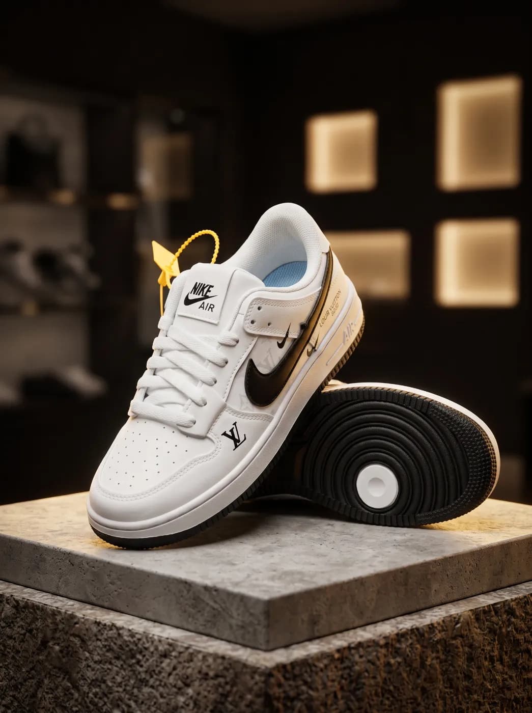 Nike Air Force 1 Louis Vuitton Sneakers by Walk Avenue — buy online in Bangladesh Nike Air Force 1 Louis Vuitton Sneakers — Walk Avenue Bangladesh