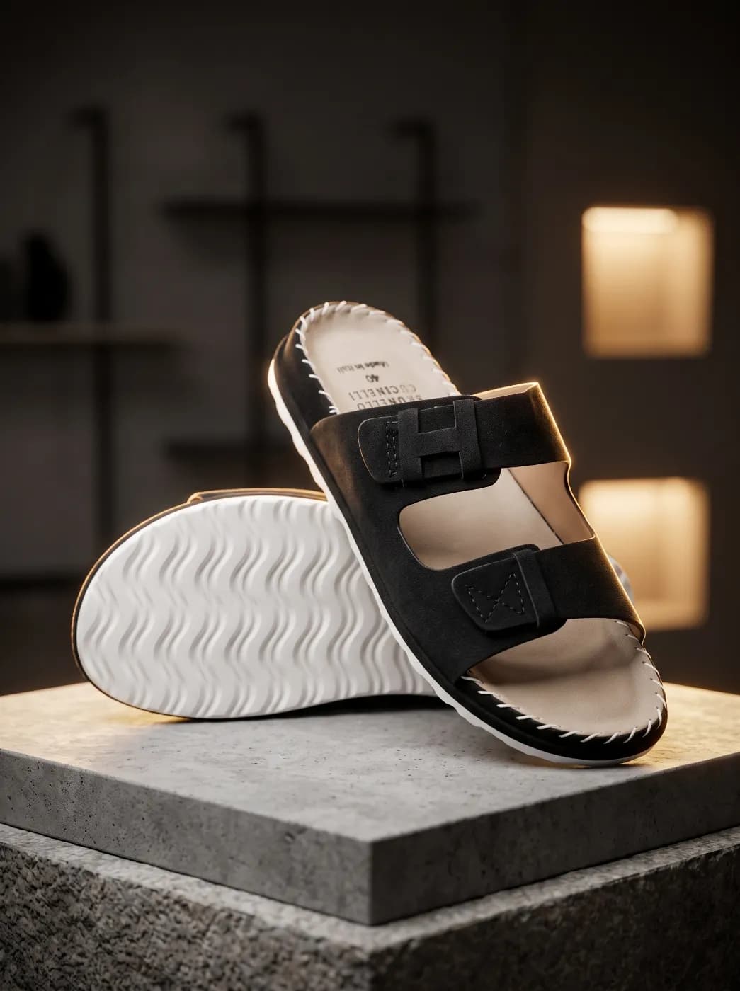 Brunello Cucinelli Suede Double-Strap Sandals. by Walk Avenue — buy online in Bangladesh Brunello Cucinelli Suede Double-Strap Sandals. — Walk Avenue Bangladesh