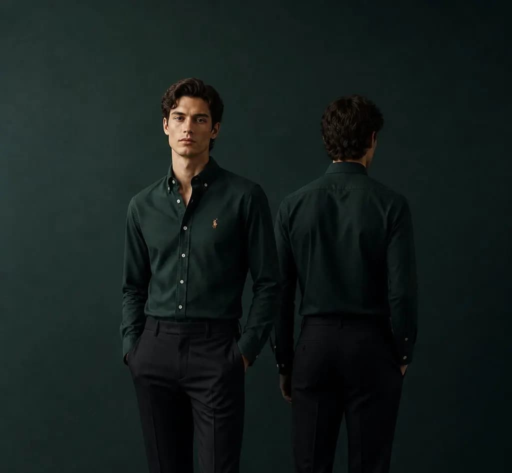 Premium Oxford Cotton Solid Full Sleeve Shirt | US Polo Style | Timeless Elegance 👔 by Adisom — buy online in Bangladesh Premium Oxford Cotton Solid Full Sleeve Shirt | US Polo Style | Timeless Elegance 👔 Men — Adisom Bangladesh