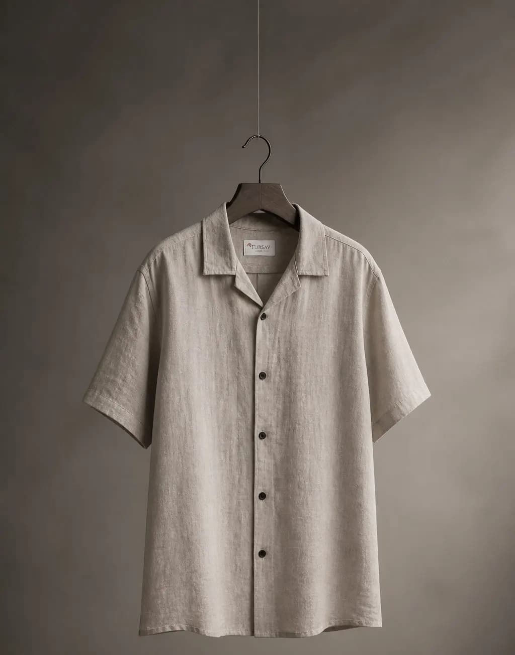 **Premium China Popcorn Half Sleeve Shirt by Adisom — buy online in Bangladesh **Premium China Popcorn Half Sleeve Shirt Men — Adisom Bangladesh
