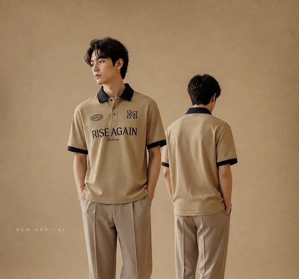 Premium Men's Polo Shirt | Refined Casual Style | ADISOM by Adisom β buy online in Bangladesh Premium Men's Polo Shirt | Refined Casual Style | ADISOM β Adisom Bangladesh