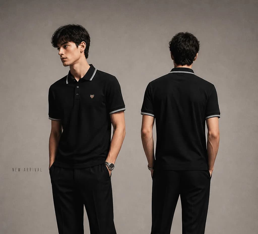 Premium Men's Polo Shirt | Effortless Classic Style | ADISOM by Adisom β buy online in Bangladesh Premium Men's Polo Shirt | Effortless Classic Style | ADISOM β Adisom Bangladesh