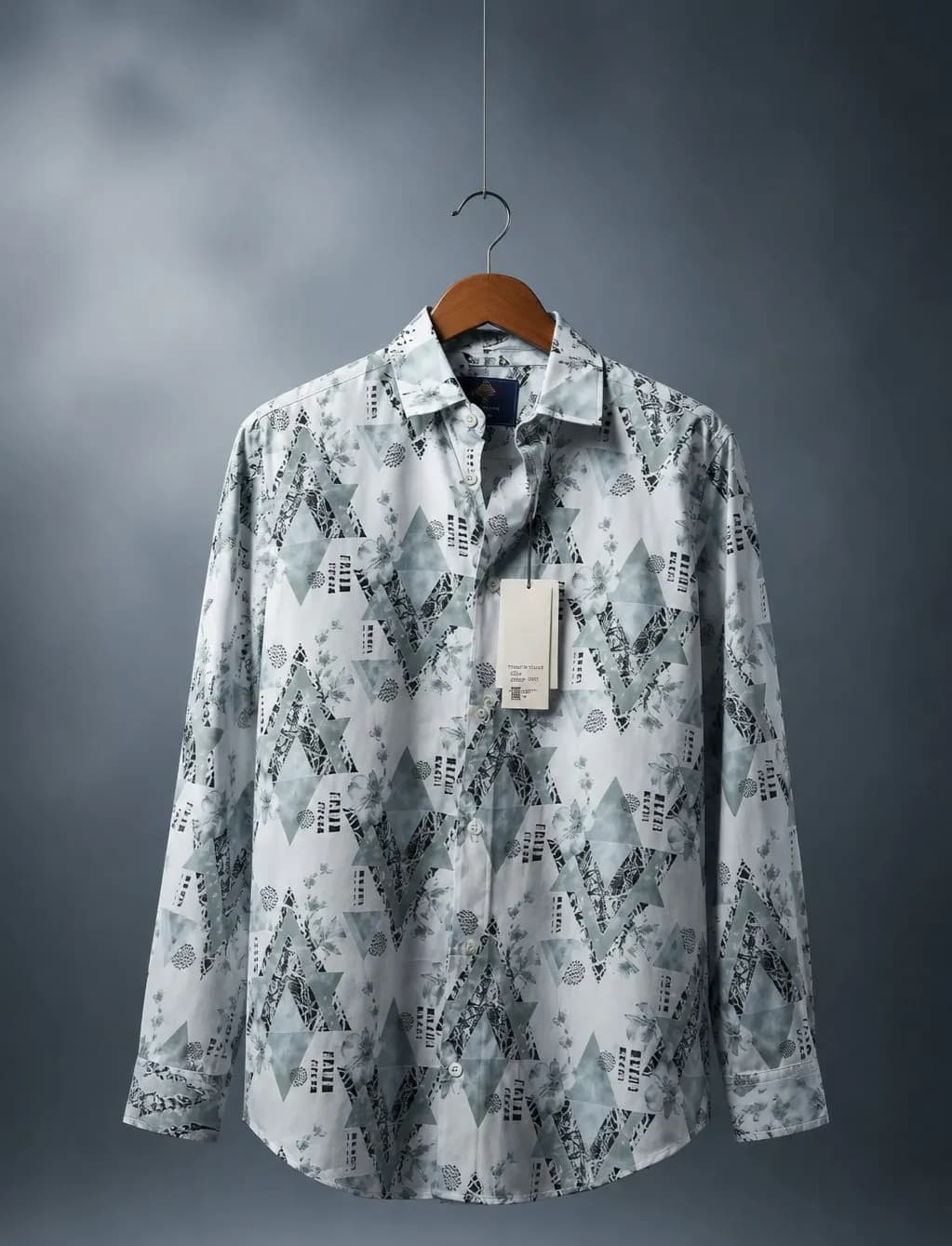 Premium Zafran Fabric Full Sleeve Printed Shirt | Elegant Comfort by ADISOM by Adisom — buy online in Bangladesh Premium Zafran Fabric Full Sleeve Printed Shirt | Elegant Comfort by ADISOM Men — Adisom Bangladesh