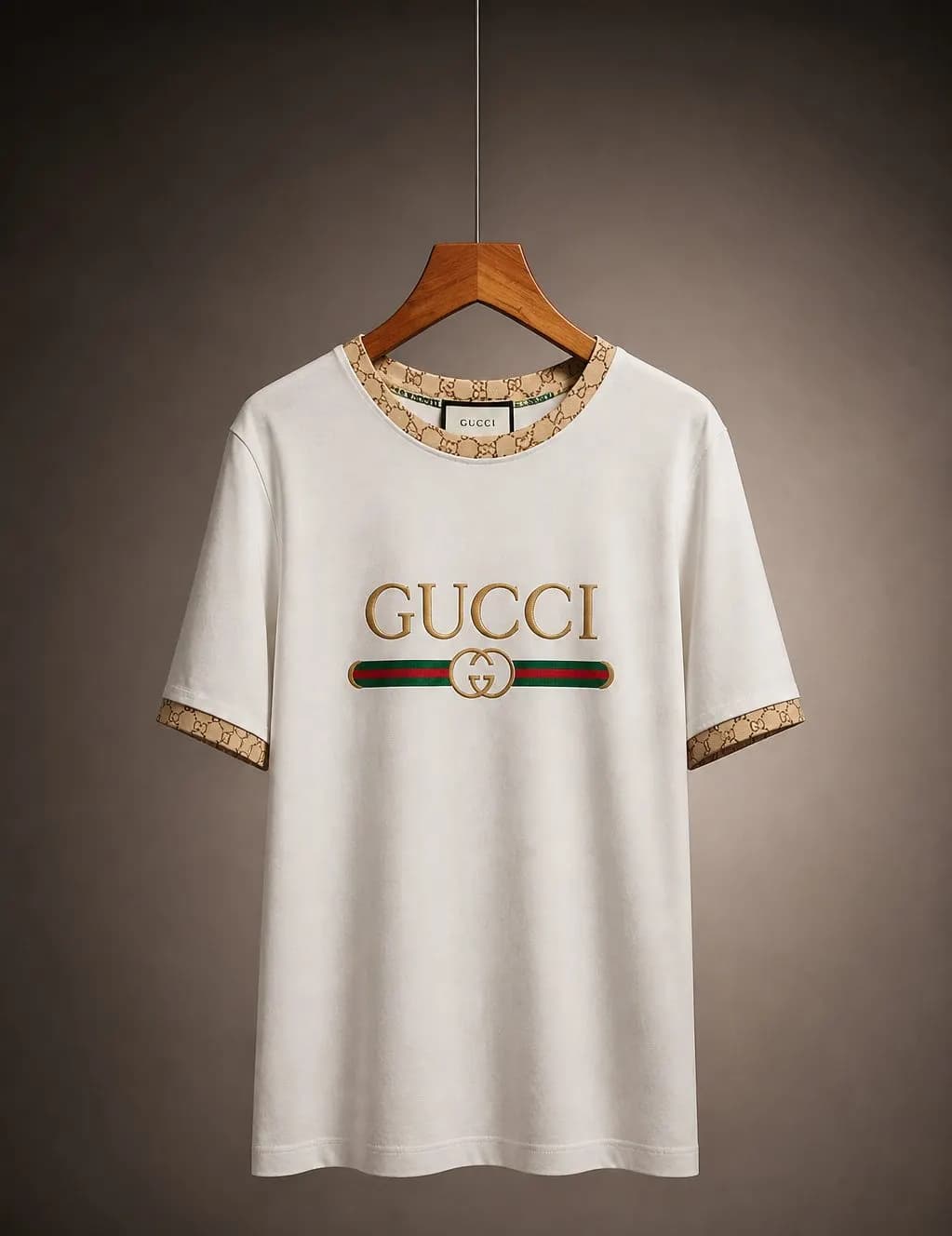 Gucci Men's Premium Lycra Cotton T-Shirt – Luxury Comfort & Modern Style by Adisom — buy online in Bangladesh Gucci Men's Premium Lycra Cotton T-Shirt – Luxury Comfort & Modern Style — Adisom Bangladesh