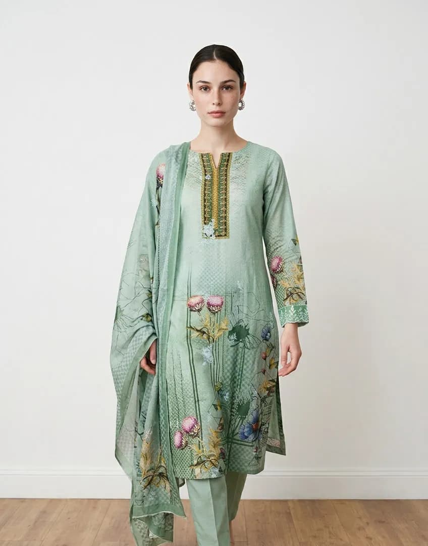 Insaf Premium Unstitched 3-Piece — ADISOM — Savageon Bangladesh