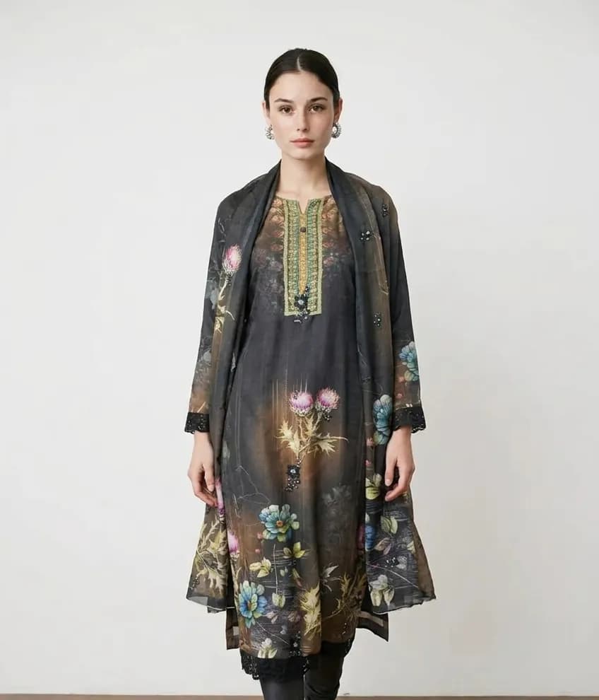 Insaf Signature Unstitched 3-Piece — ADISOM — Savageon Bangladesh