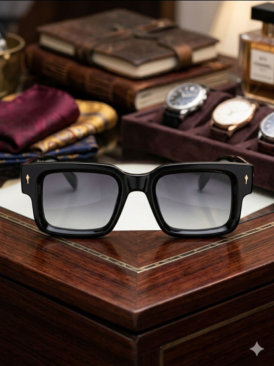 MOSCOT Black Square Sunglasses — Savageon Bangladesh