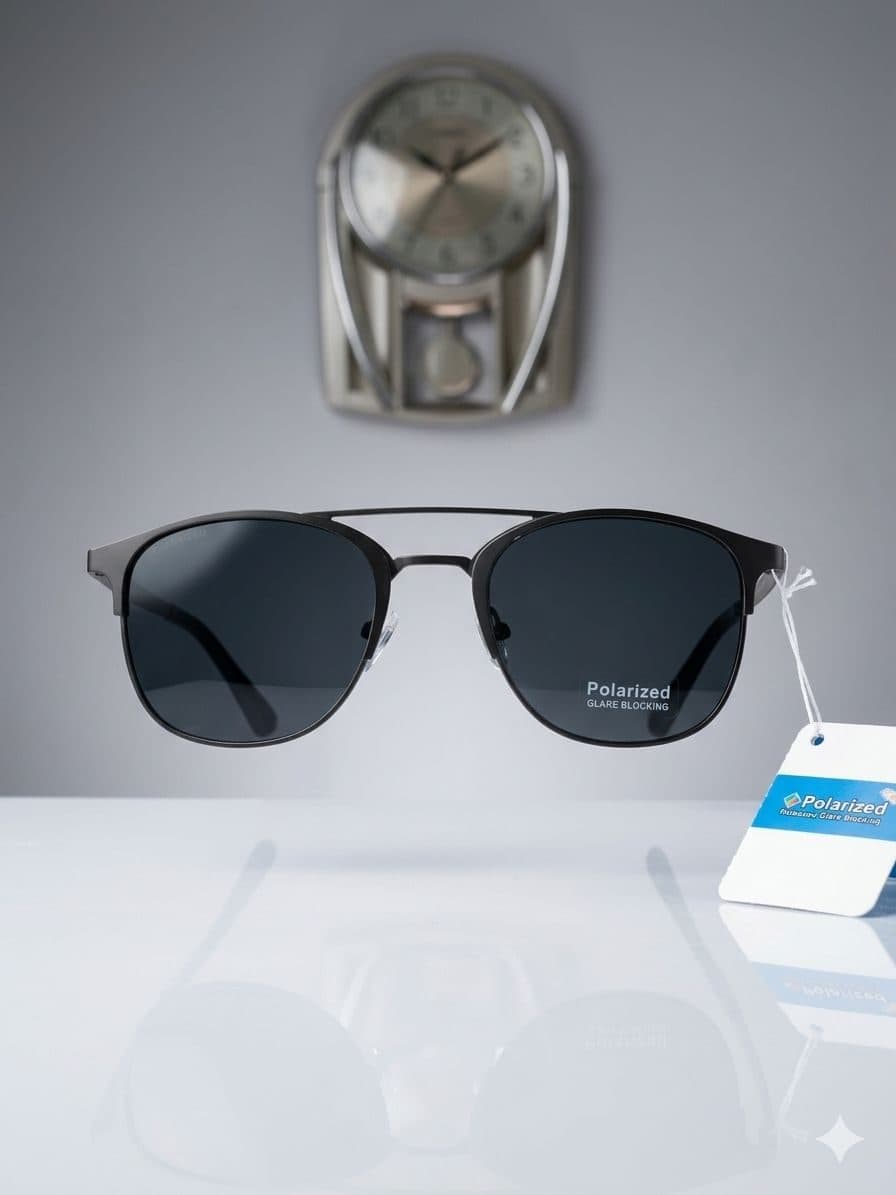 Premium Polarized Black Sunglasses — Savageon Bangladesh
